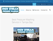 Tablet Screenshot of mypressurewashingtampa.com